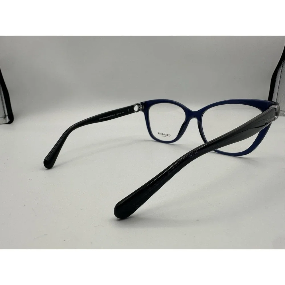 COACH HC6120 5110 Navy Blue Eyeglasses Frames 54-16-140 Women's Designer